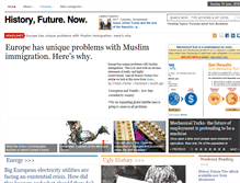 Tablet Screenshot of historyfuturenow.com